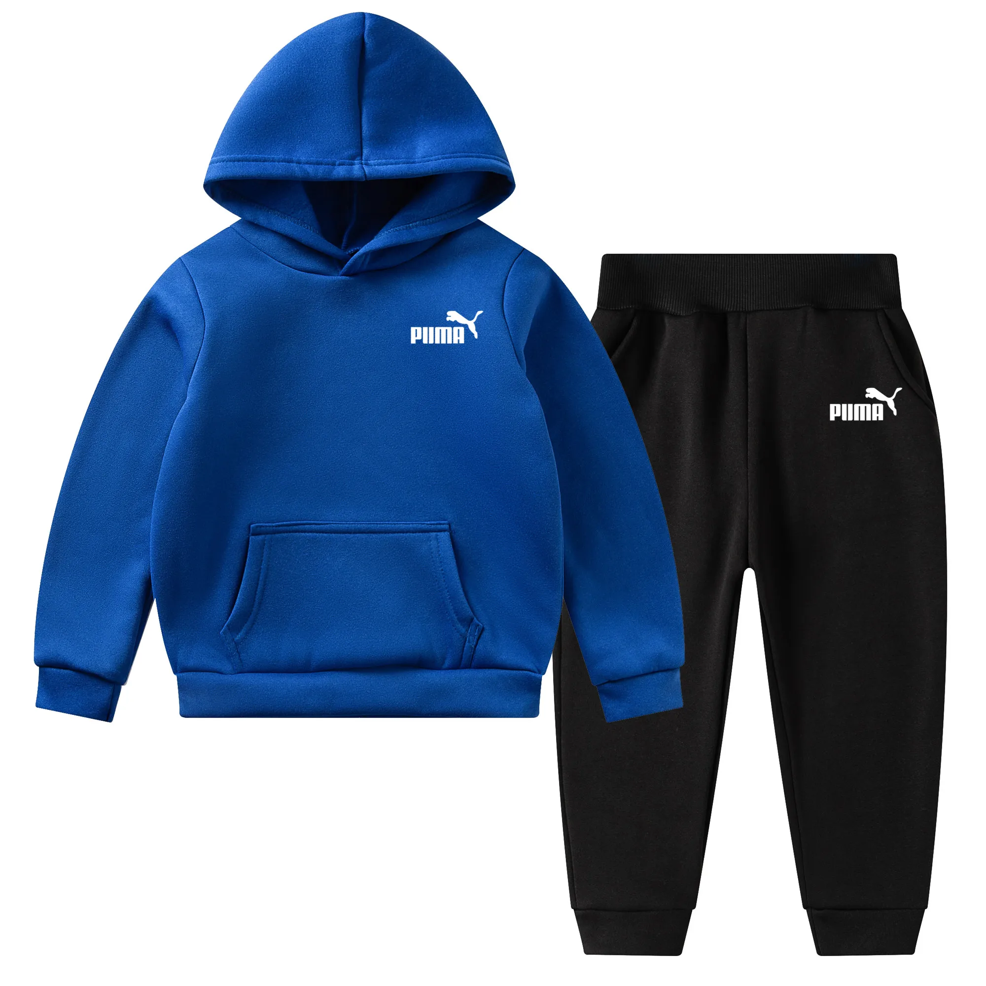 

p uma-2020 Autumn/winterbmw Walking HH Suit for boys and girls Hooded suit for boys sports suit for boys and girls 889