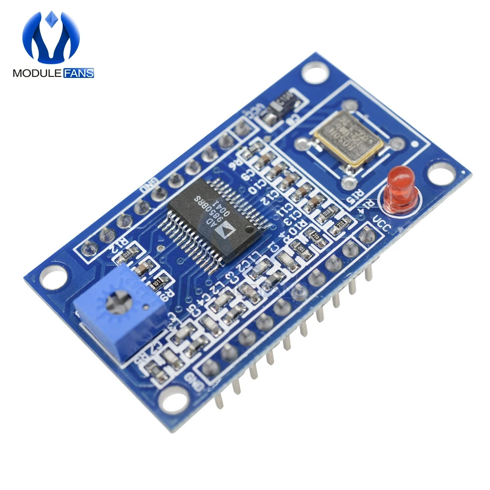 Модуль генератора сигналов AD9850 DDS 2 синусоидальных волны и выходных квадратных