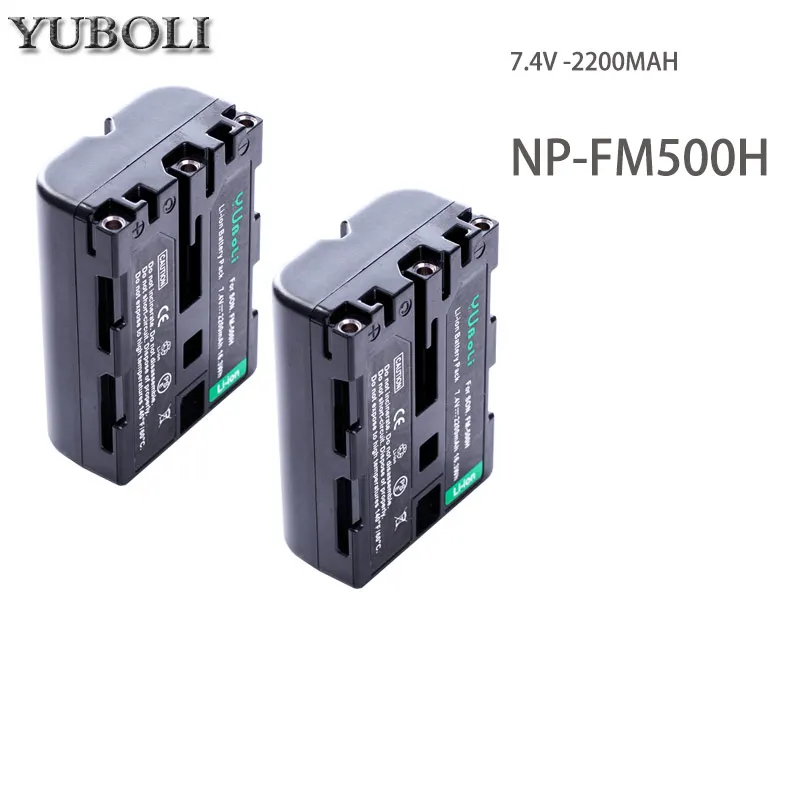 Акумуляторная батарея NP-FM500H NP FM500H Батарея для Sony Альфа A58