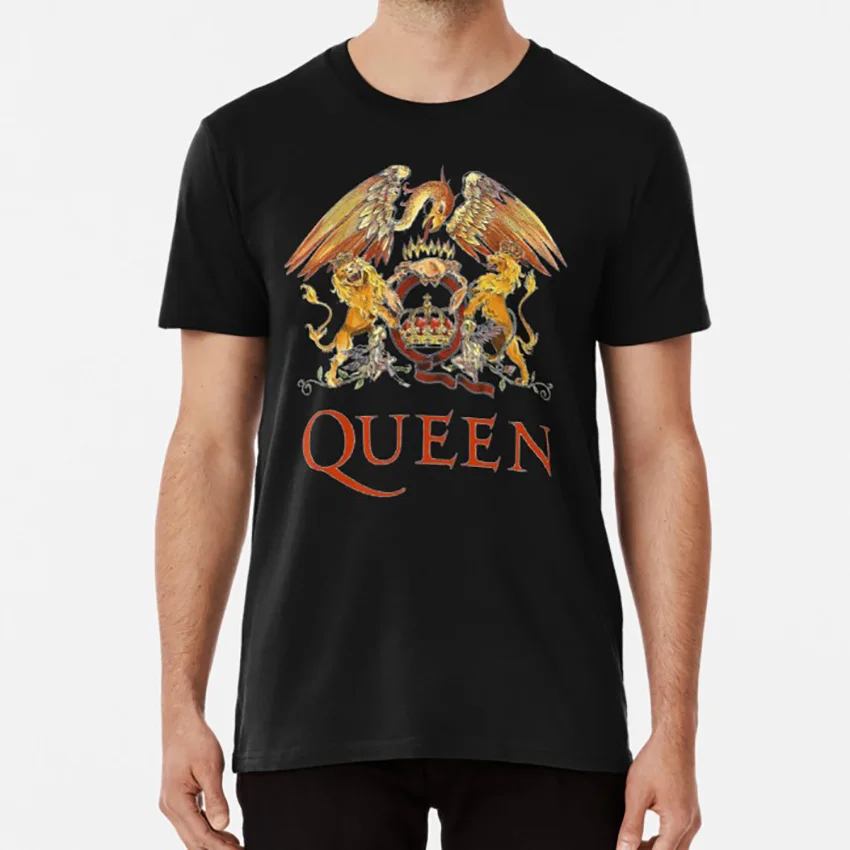 Музыка футболка Легенда логотип королева| |