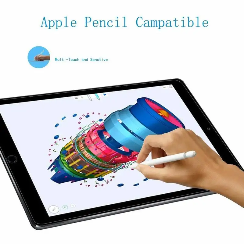 2 шт. закаленное стекло для Apple IPad Air 5 6 Pro 9 7 2019 10 дюймов Защитная пленка планшета I Pad