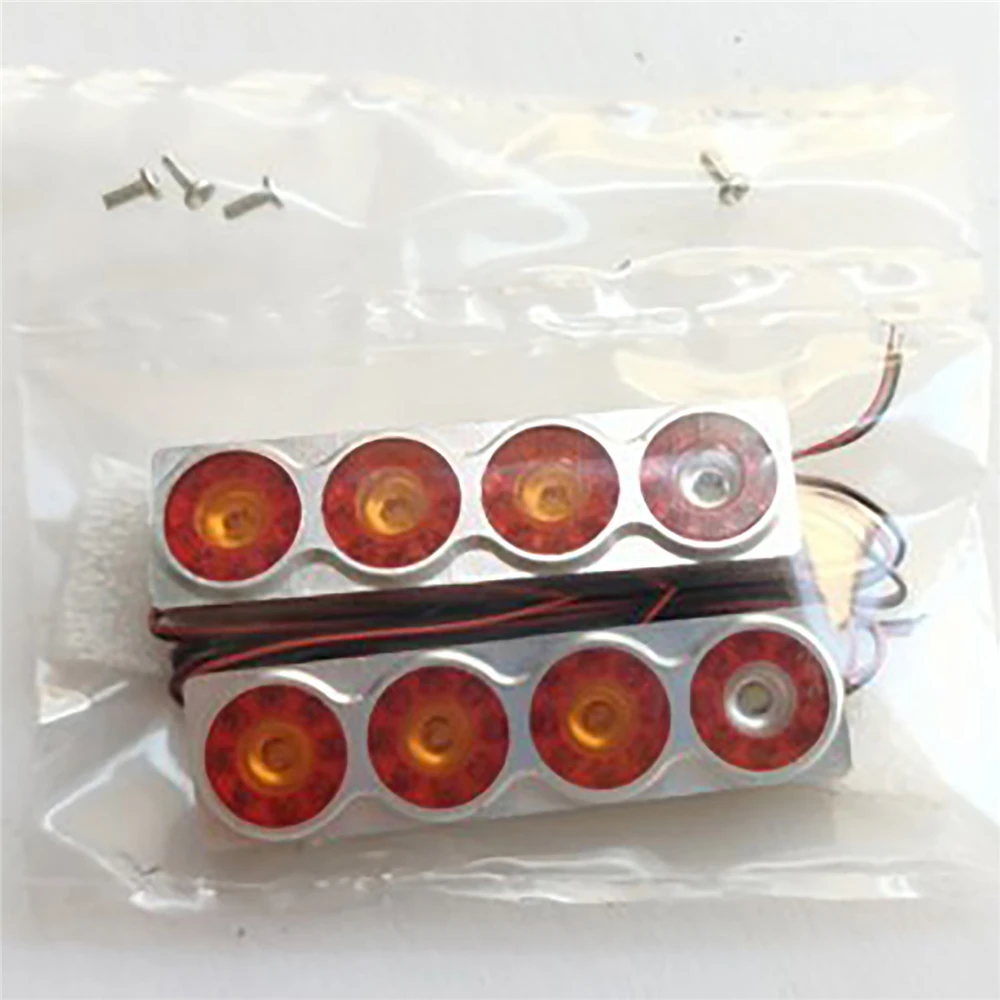 Металлический задсветильник онарь задний фонарь для 1/14 Tamiya Scania R620 MAN BENZ 1851 3363 56352