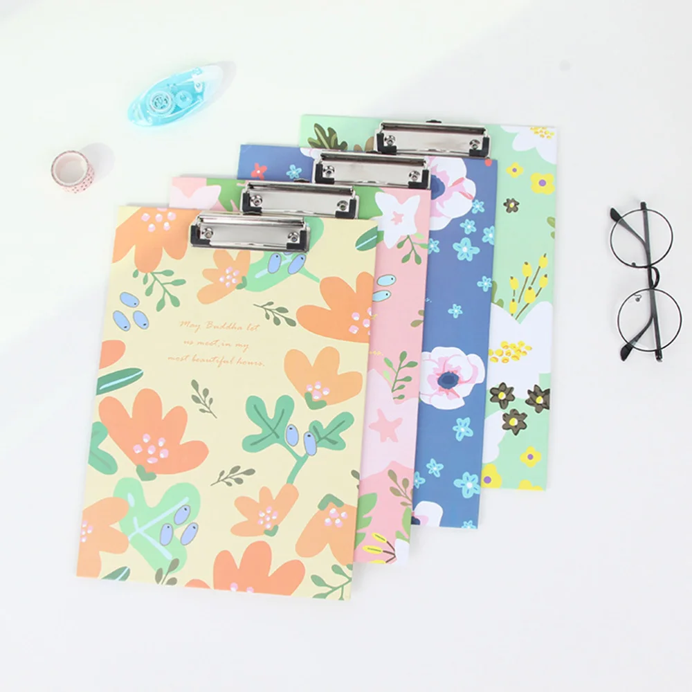 

Office Stationary Clip Board A4 Clipboards Holder Folder for Memo Paper Files Document Holding
