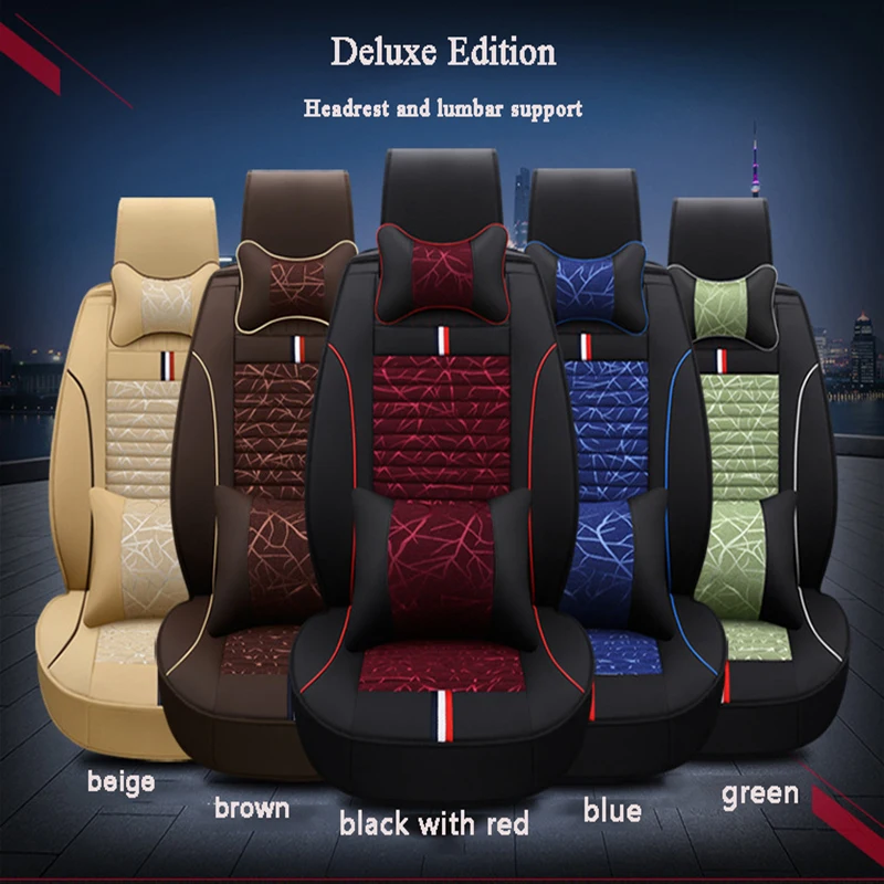 HLFNTF Fully-enclosed leather plus linen four season For Lifan x60 x50 320 330 520 620 630 720 car seat cushions | Автомобили и