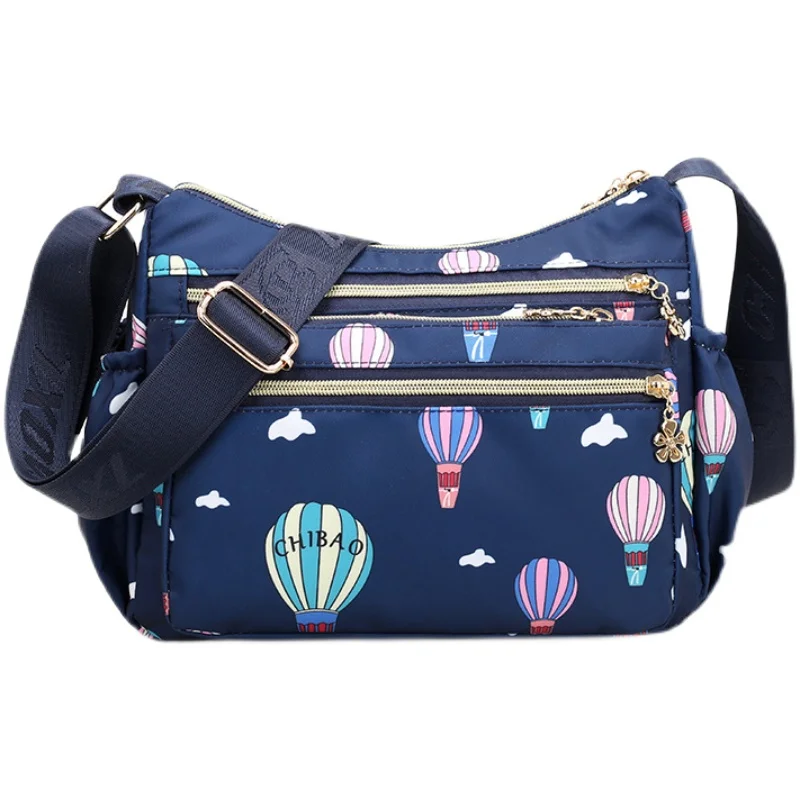 

2021 new multi-layer messenger bag leisure backpack 2059