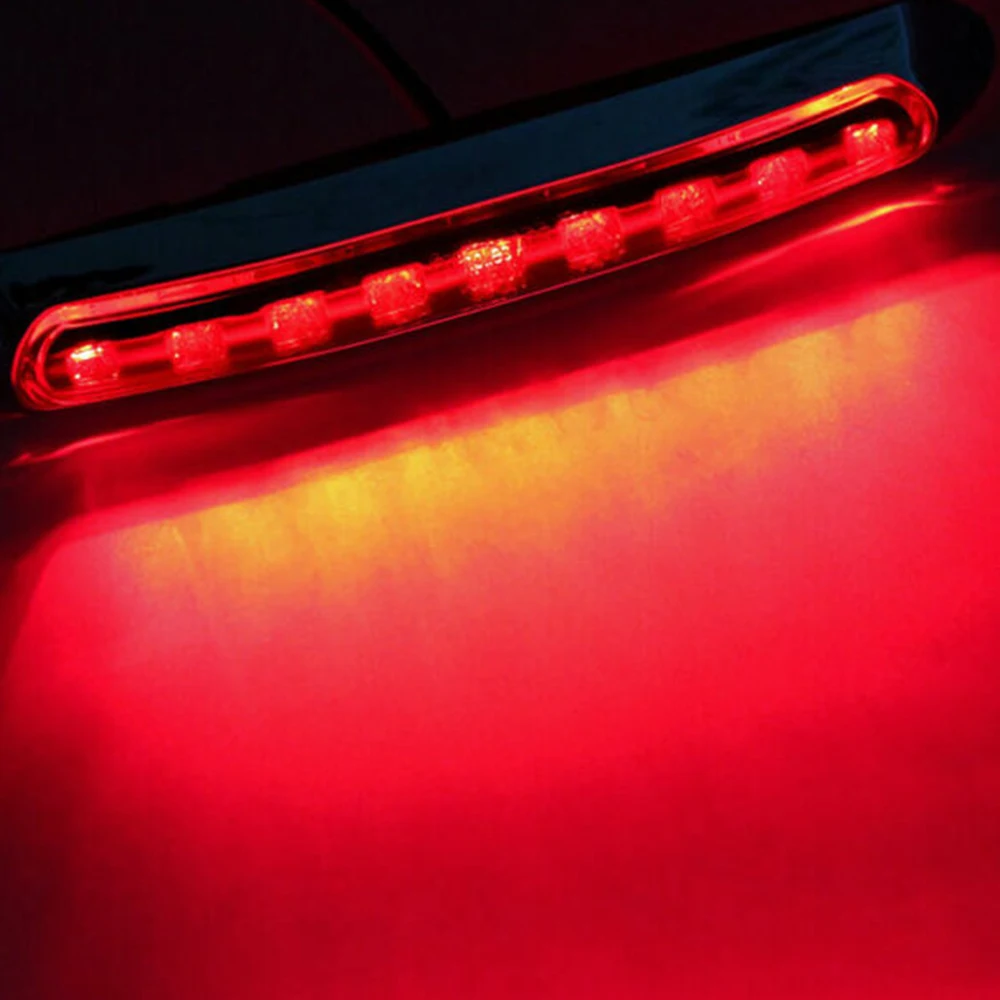 

10X Side Marker Lights Red Clearance Light Truck Trailer 12V/24V ABS 3W