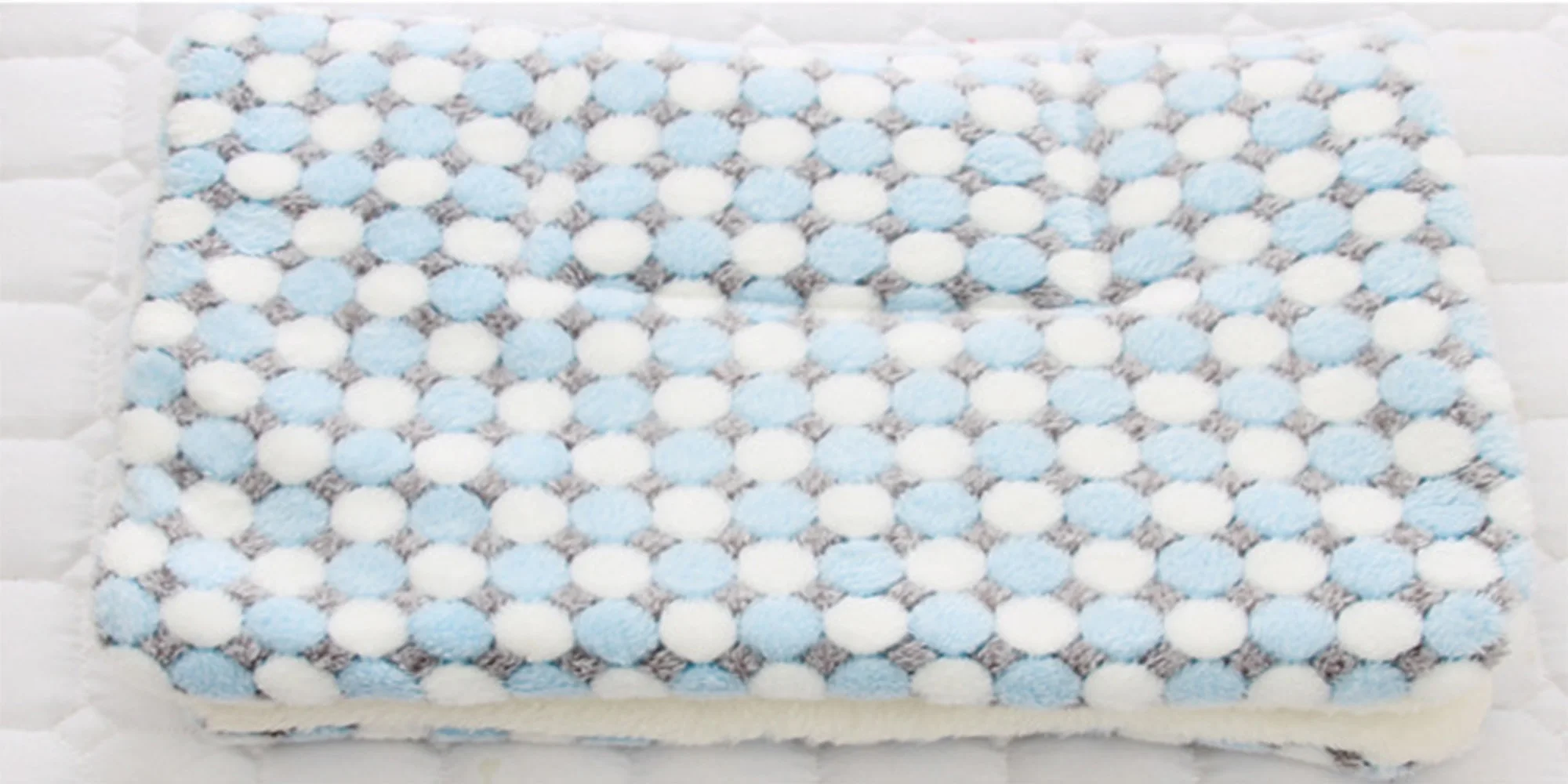 Зимняя теплая кровать для собаки мягкое Флисовое одеяло животных кошачьего