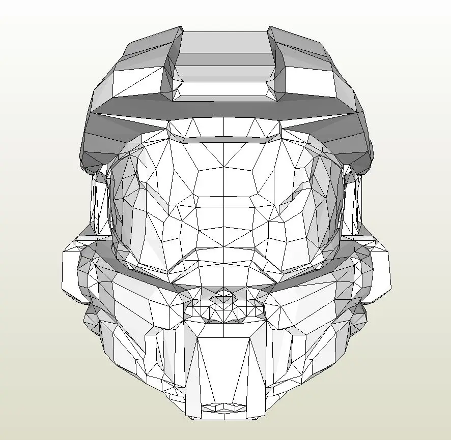 Sergeant длинная броня шлемы для косплея 1:1 носимая бумага 3 D модель сделай сам|Наборы