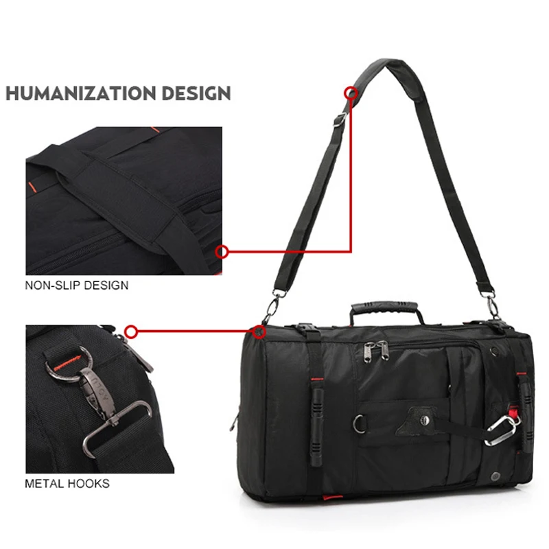 Рюкзак MAGIC UNION из ткани Оксфорд для мужчин большой мужской ранец ноутбука