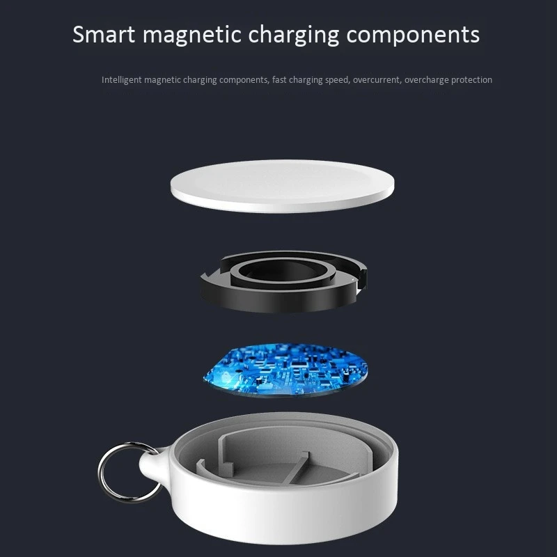 

Wireless Charger for Apple Watch 6 Wireless Charger for Keychain Watch USB Mini Watch Charger