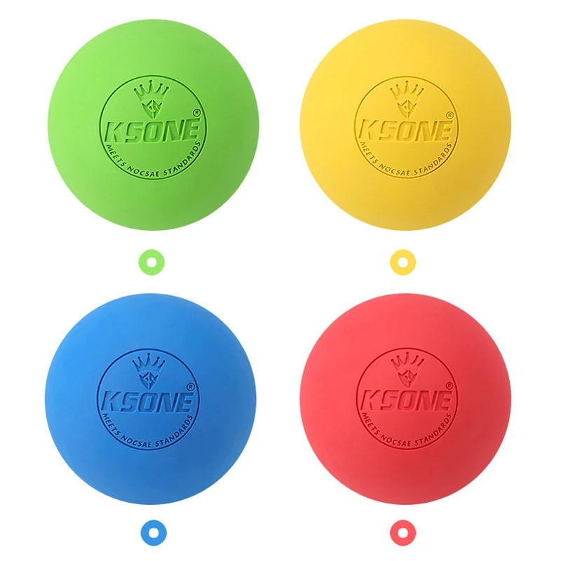 

KSONE Massage Ball 6.3cm Fascia Ball Lacrosse Ball Yoga Muscle Relaxation Pain Relief Portable Physiotherapy Ball