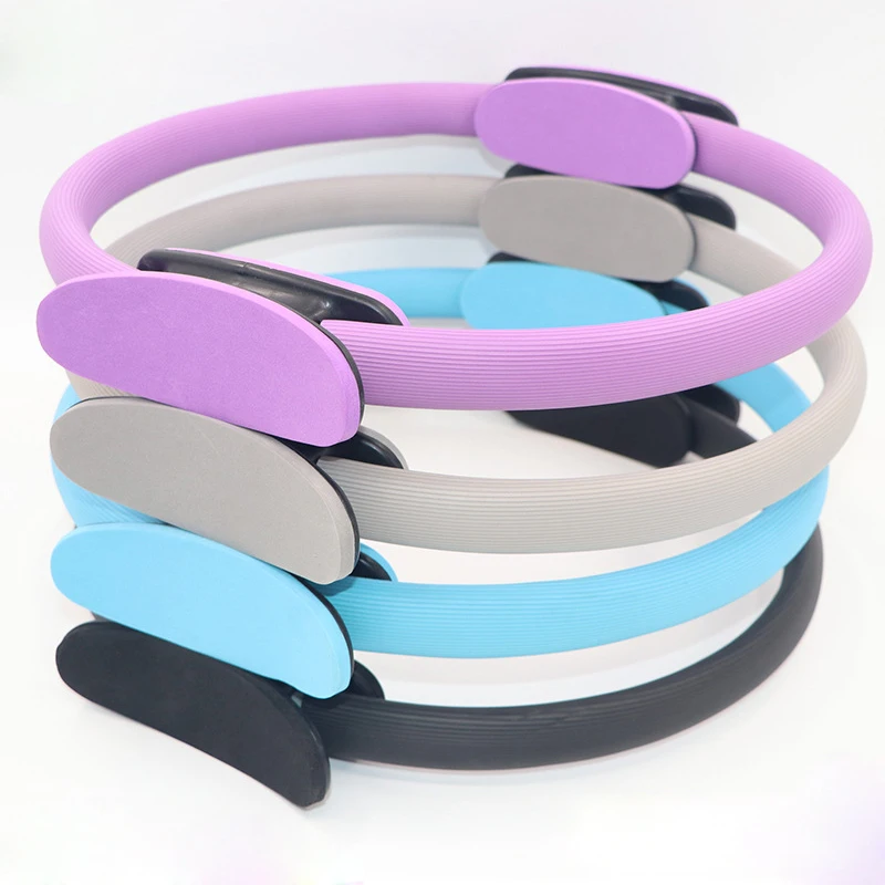 

High quality professional Yoga Pilates exercise ring fitness weight loss bodybuilding training resistance circle four colors