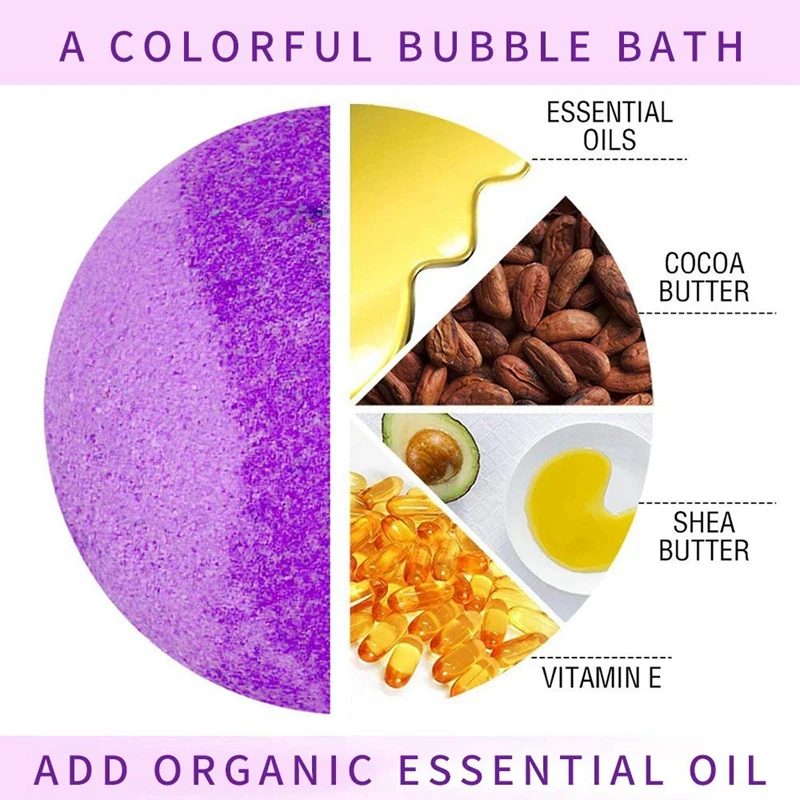 

Bath Bombs Gift Set - 12 Handmade Fizzies For Women - Perfect For Bubble & Spa Bath- Essential And Fragrance Oils For Moisturizi