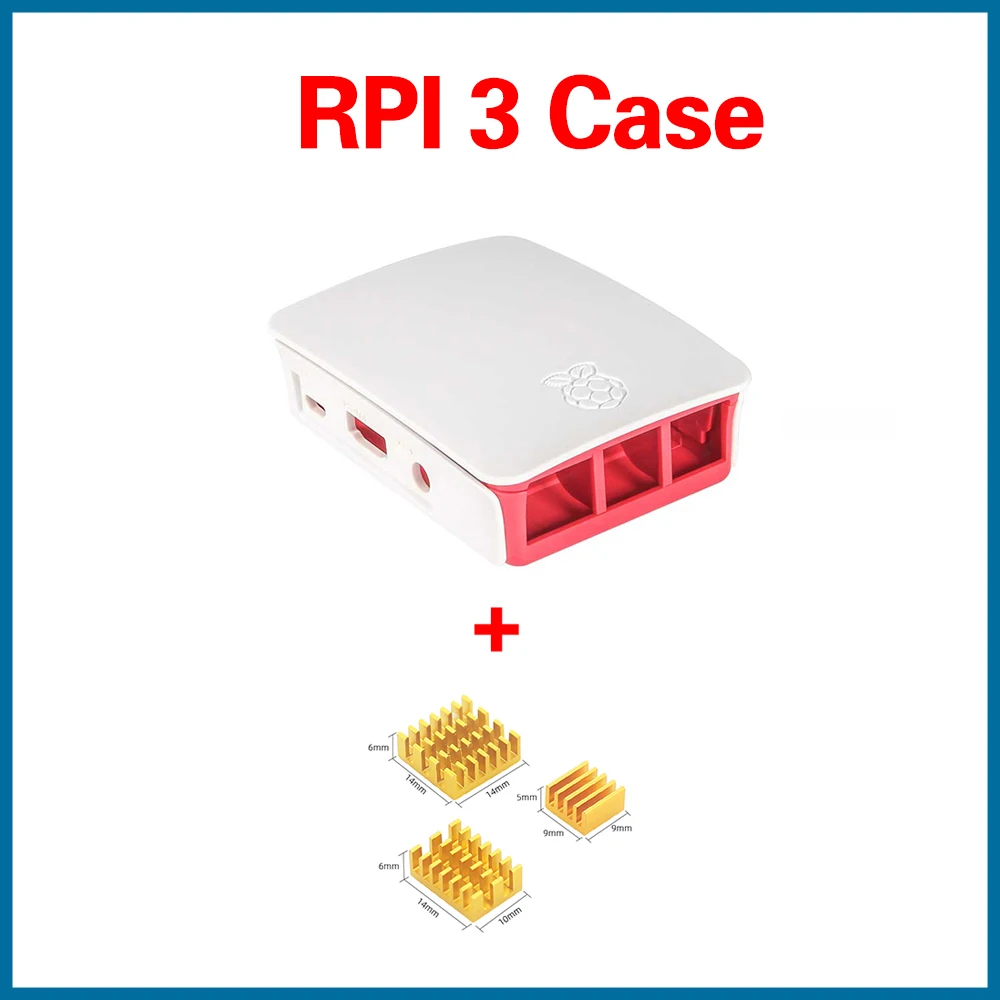 Чехол S ROBOT Raspberry Pi 3 Официальный корпус из АБС пластика для pi 2 корпуса Foundation +