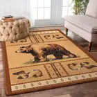 LOUSIDREAM медведь ковер гостиная домашний декор диван стол коврик нескользящий стул подушка коврик