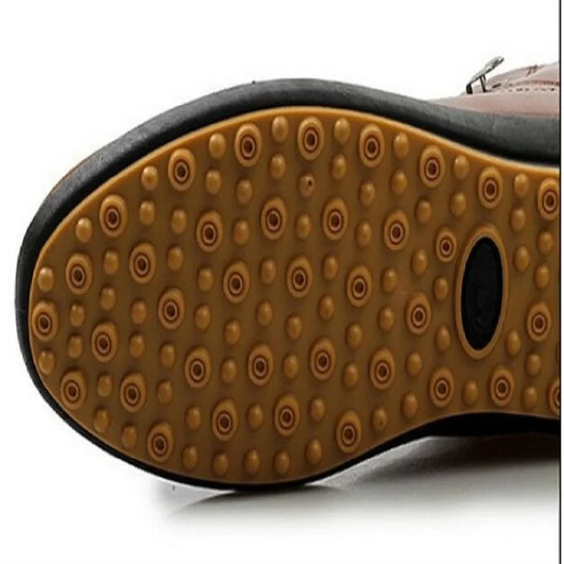 Мужские кожаные ботинки на шнуровке черные повседневные ботильоны с хлопковым