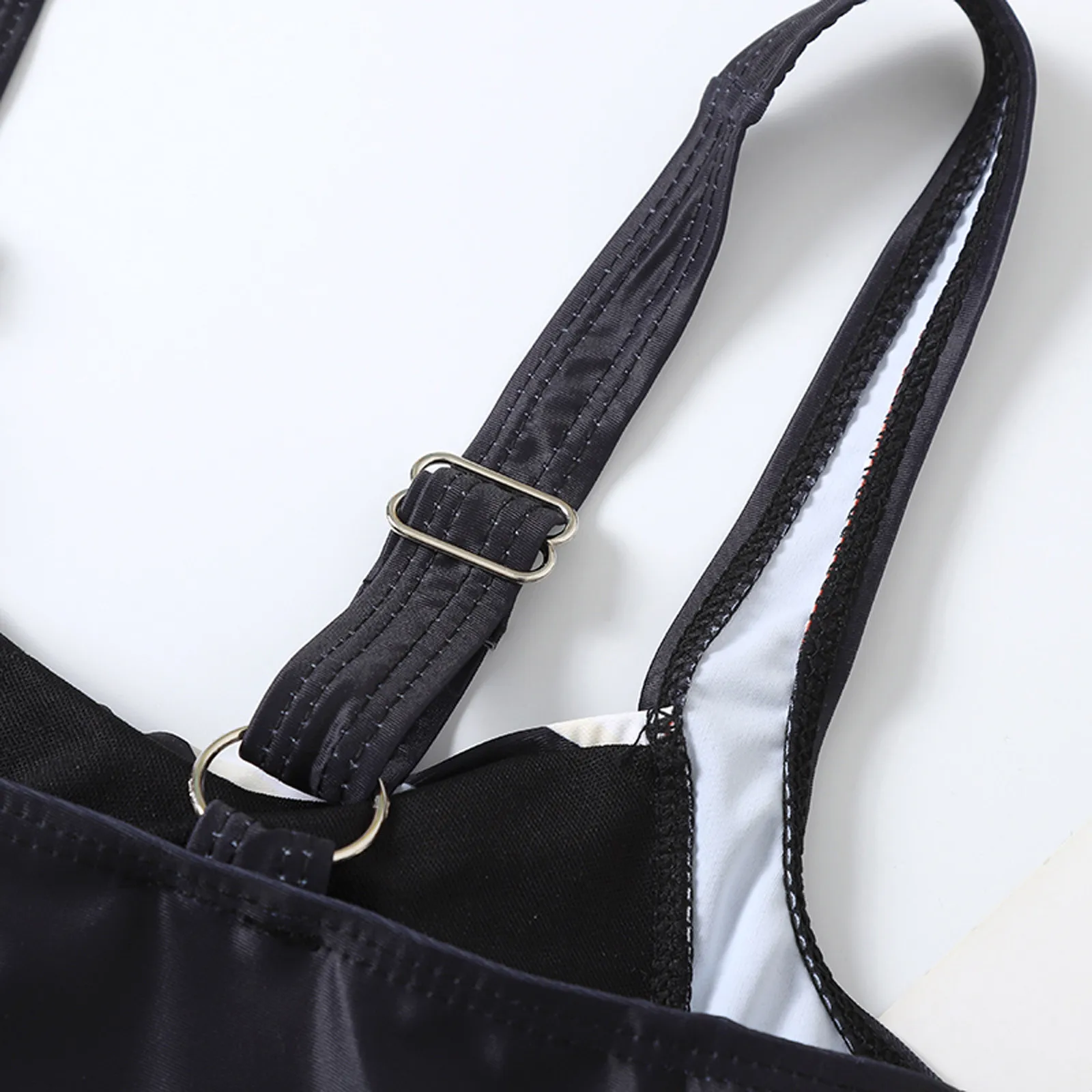 

Women Sexy Bandeau Bandage Stripe Bikini Set Female Push-Up Brazilian Swimwear Lady Bodysuit Beachwear Bathing Swimsuit 1209