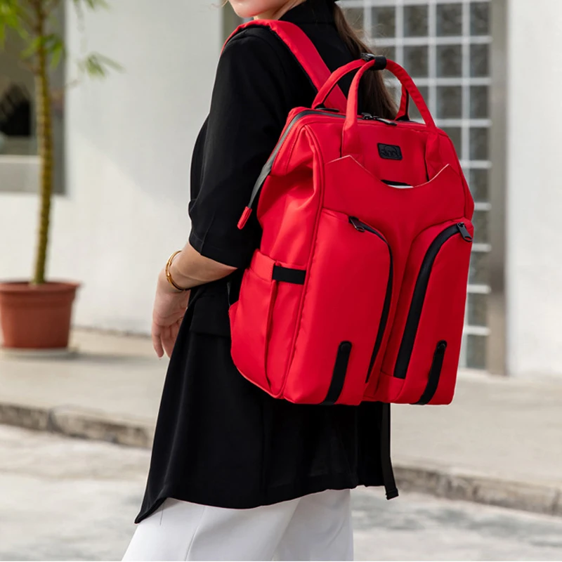 

Baby Diaper Backpacks Waterproof Newborn Care Bag Travel Insulation Nappy Backpack Multifunction Storage Bag Large Capacity