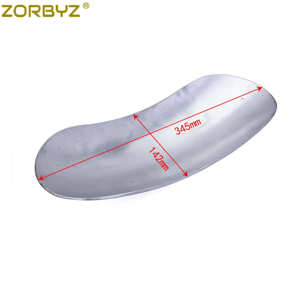 ZORBYZ неокрашенные Серебристые мотоциклетные Металлические Короткие передние