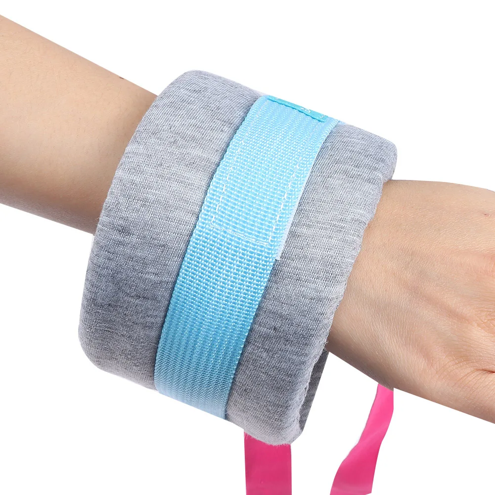 

Medical Limbs Restraint Strap Patients Hands and Feet Limb Fixed Strap Belt For Bedridden Elderly Mental Health Care Use 2 Color