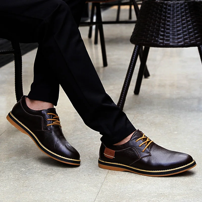 

Men Casual Shoes Fashion Casual Sneakers Men Zapatos Hombre Cuero Shoes Leather Flat Sport Mens Casuales Leisure Spring For