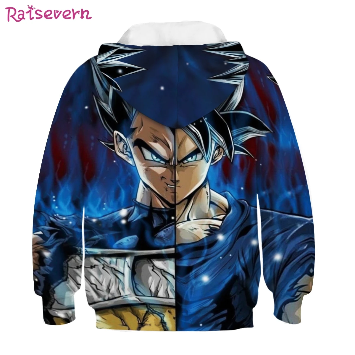 Детские толстовки с капюшоном 3D принтом аниме райзерн пальто в стиле унисекс