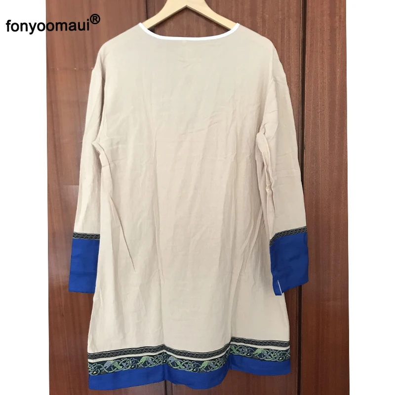 Для взрослых мужчин Винтаж Средневековый Ренессанс хлопок печатных Костюм