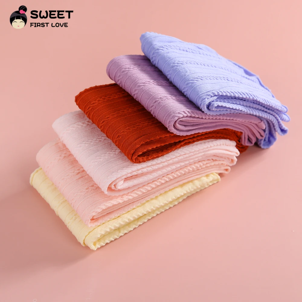 1.31-1.36yards/pcs Stretch Nylon Fabric Soft Nylon Headband For Baby Girls Handmade Bow Material Newborn Baby Accessories