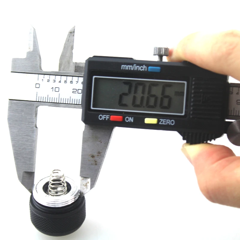 Задний переключатель диаметром резьбы 20 66 мм для фонарика Ultrafire 502B|flashlight fenix|switch