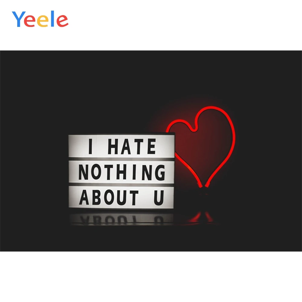 Фотофон Yeele на День святого Валентина Love You Forever для фотосъемки персонализированные фотографические фоны для фотостудии
