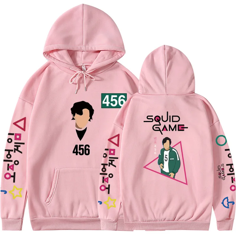 

2021 New GAME 218 Printed Men's/Women's Hoodie Fashion Plus Velvet Long Sleeve Loose Casual Couple Harajuku Sweatshirt Tee Top