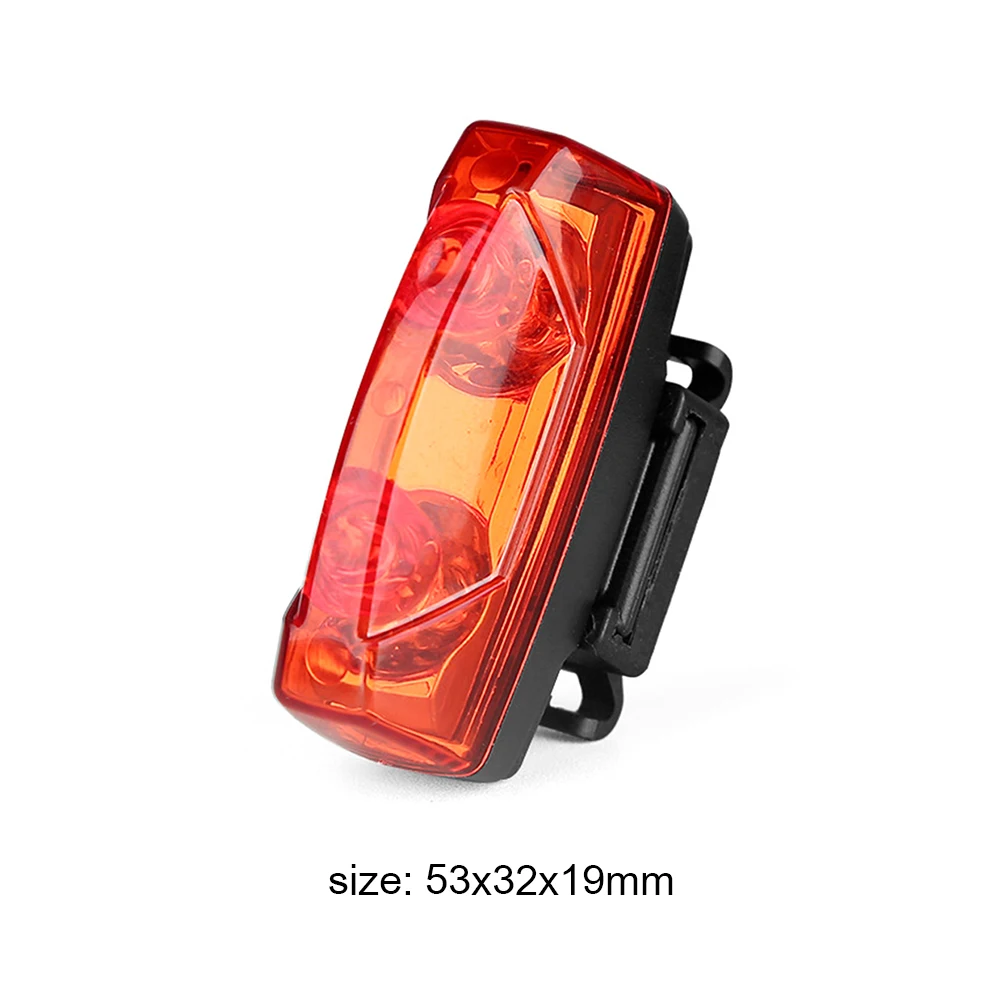 

Bicycle Tail Light Bike Taillight Magnetic Induction Mountain Bike Tail Rear Light Night Safety Warning Lamp Cycling Accessories