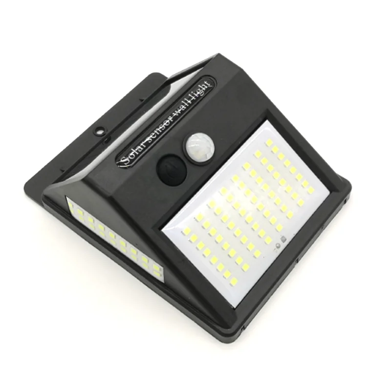 

3Mode Waterproof 100 LED Solar Motion Sensor Light Outdoor Street for Garden Decor Sunlight Powered Solar Wall Lamp with Sensor