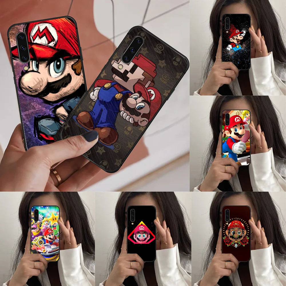 

Super Marios Phone Case For Samsung Galaxy A 72 52 71 70 51 41 40 31 30 21 20 10 S J 5 6 7 2017 2018 black Bumper Pretty Etui