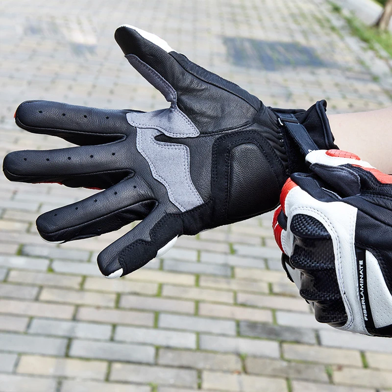 Motorcycle Gloves Sheepskin Glove Station The Combat Military Police Outdoor Sports Tactical Rubber Knuckle Climbing | Автомобили и