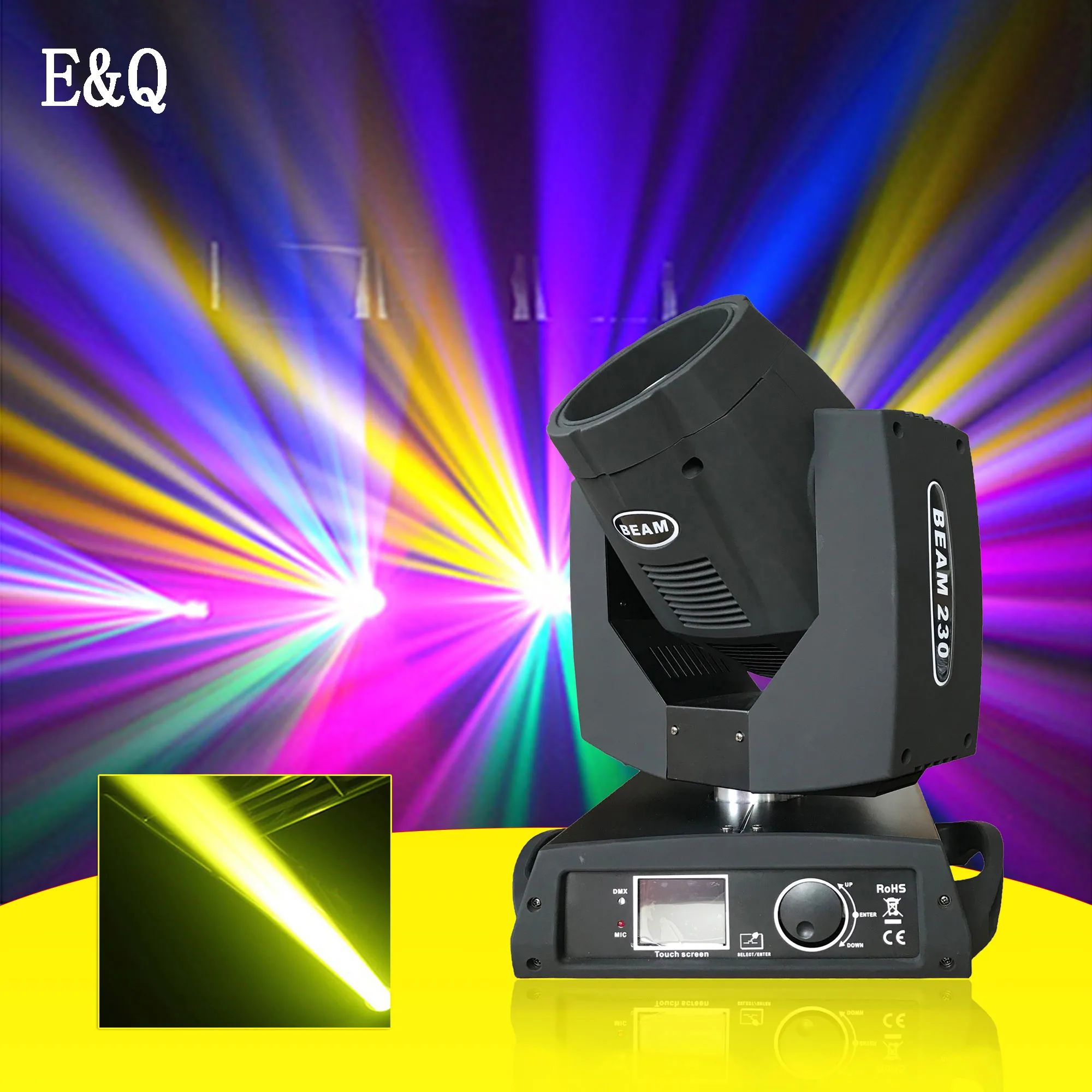 Fast Shipping Bulb Beam Moving Head 7R Beam 230W Touch Screen Beam For DJ Disco Dance Floor Nightclub Parties Show Free Shipping