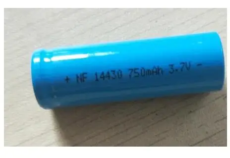 Бесплатная доставка 4 шт./лот 14430 3 7 в 750 мАч литий ионная аккумуляторная батарея