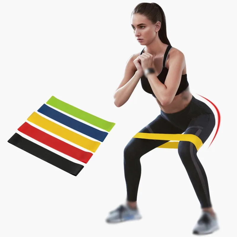 

Fitness Resistance Bands Sports Exercise Rubber Loop Gym Glute Training Elastic Belt Workout Equipment