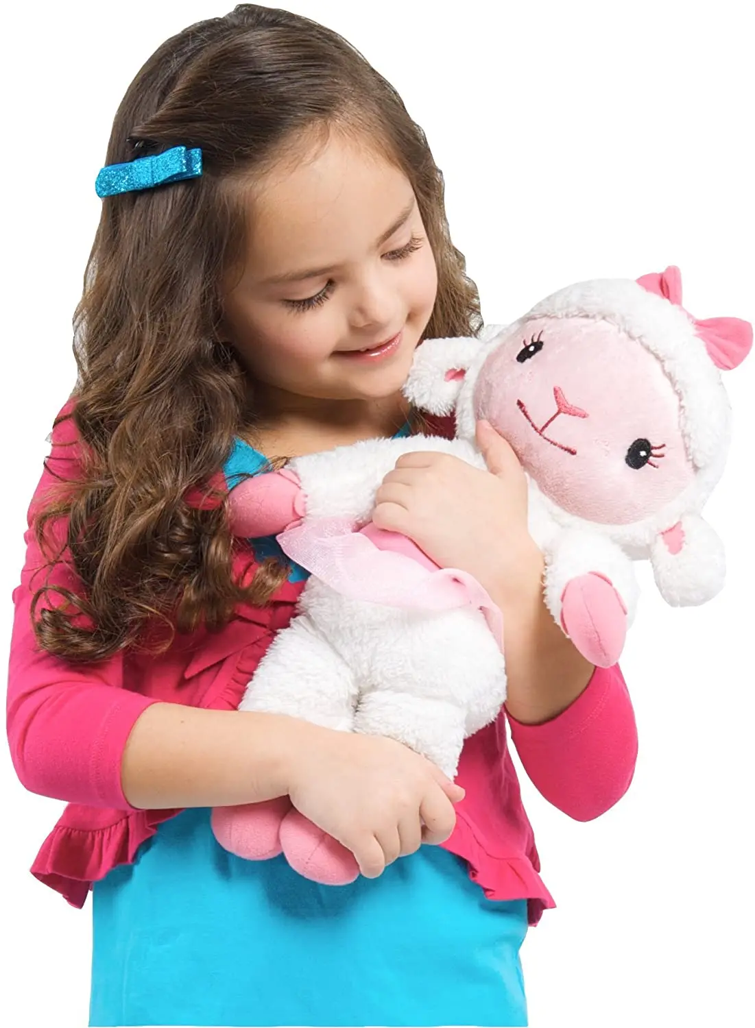

Disney Doc McStuffins Cuddles and Hugs Lambie Plush Toy 14"