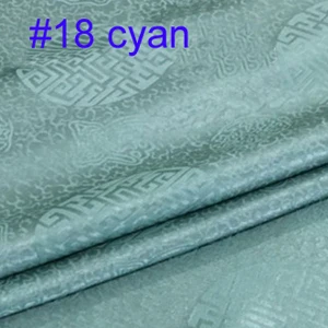18 cyan 100 см* 114 см Китайская традиционная жаккардовая парча шелковая хлопковая ткань Шармез - Цвет: 18 cyan