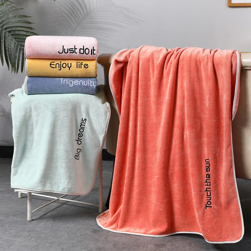 Новое Большое банное пляжное полотенце из микрофибры быстросохнущее одеяло для