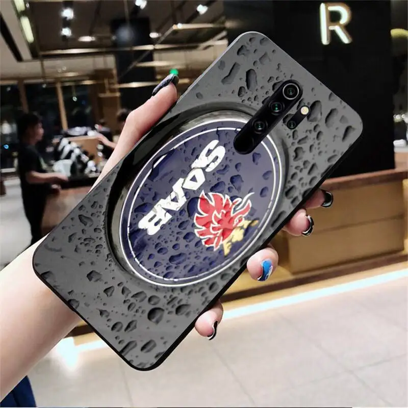HPCHCJHM крутой автомобильный чехол для телефона с логотипом saab Redmi Note 8 8A 8T 7 6 6A 5 5A 4 4X 4A