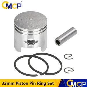 CMCP 32 мм поршень цепной пилы комплект подходит для 1E32F 32F 23cc 2-тактная бензопила запасные Части Газонокосилка цилиндрические детали