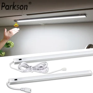 Светодиодный светильник для шкафа с ручным управлением, кухонный светодиодный светильник, 5 Вт6 Вт7 Вт, сенсорный светильник для шкафа, светодиодный ночник