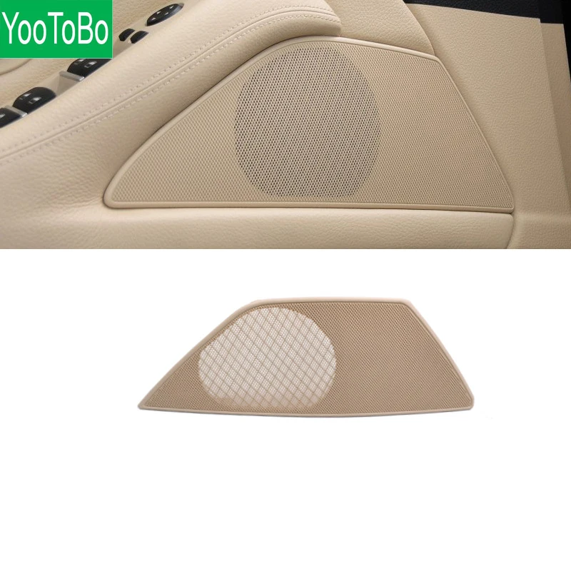 YOOTOBO крышка автомобильного динамика передней двери отделка панели ABS внутренние