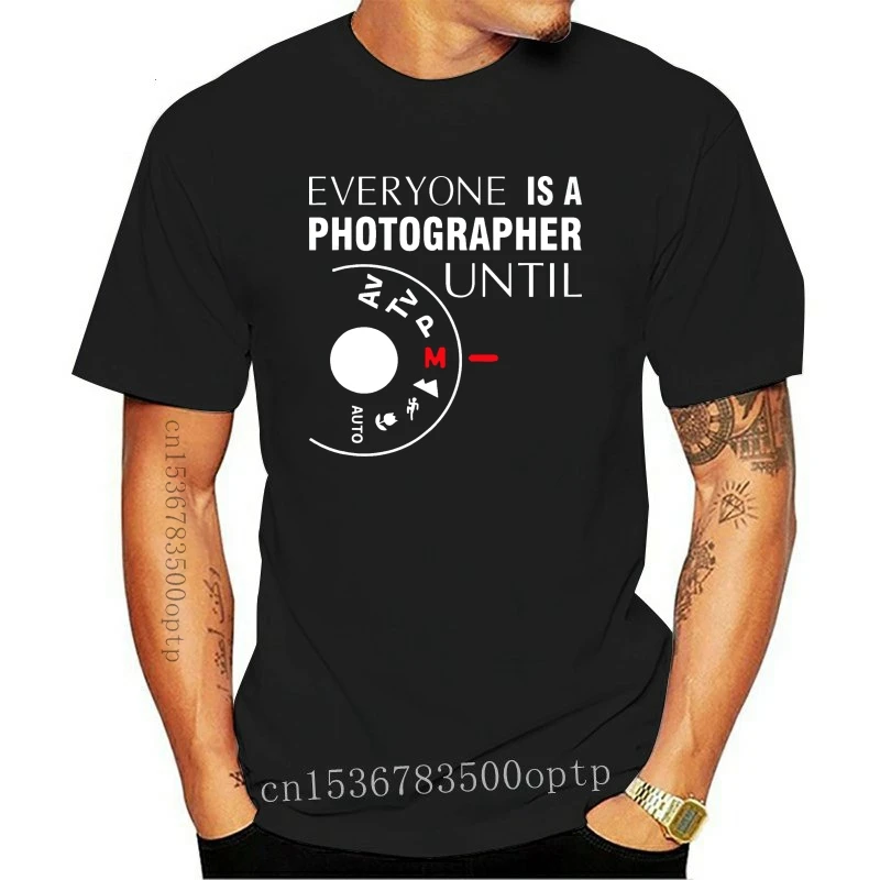 

Новинка, все фотографы, футболка с ручным режимом, подарок для фаната Харадзюку, мужские топы, футболка