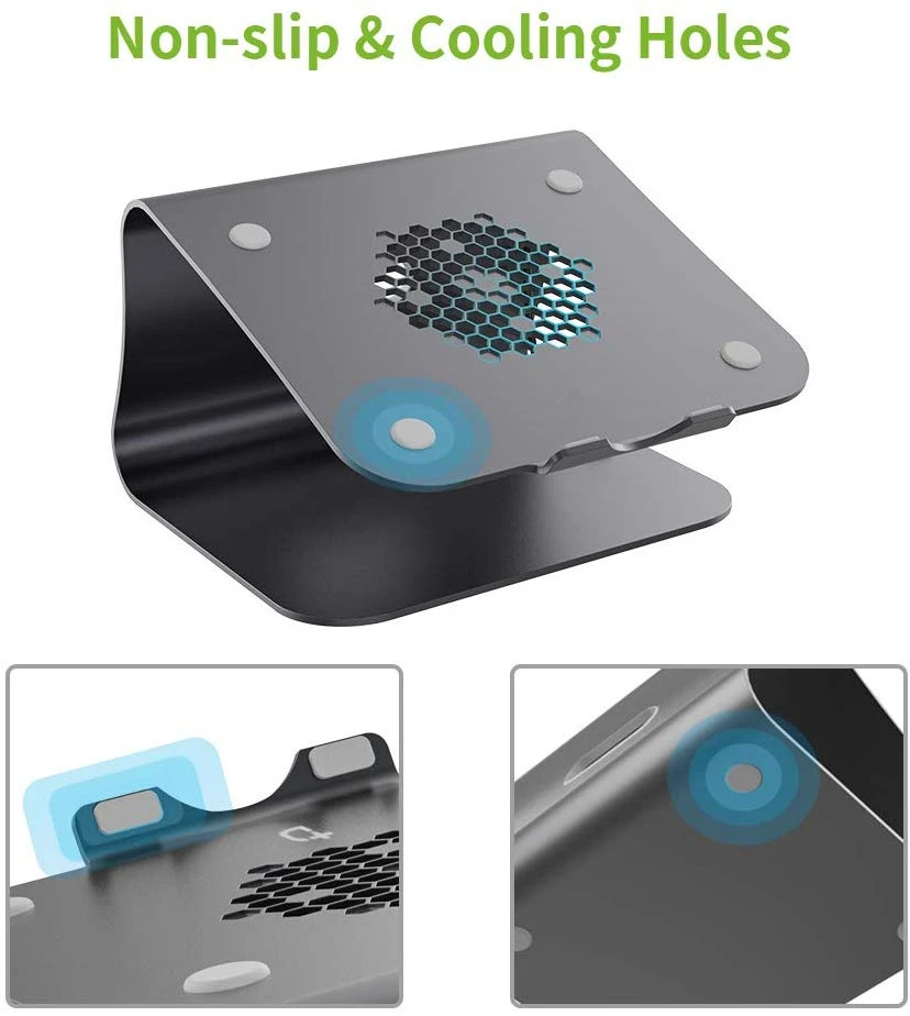 Алюминиевая Подставка для ноутбука с USB 3 0 концентратором и SD кард ридером