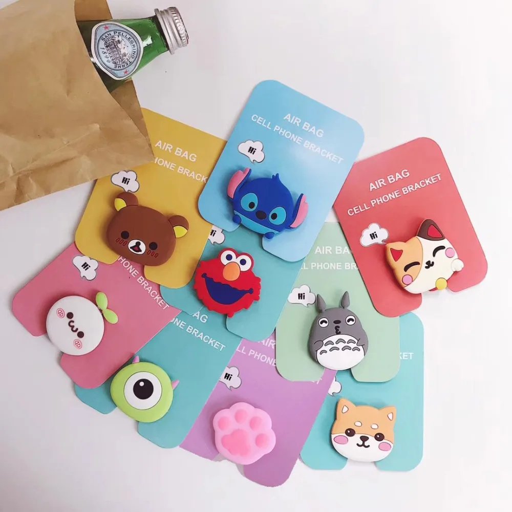 Милый универсальный держатель подушки безопасности стежка счастливый кот