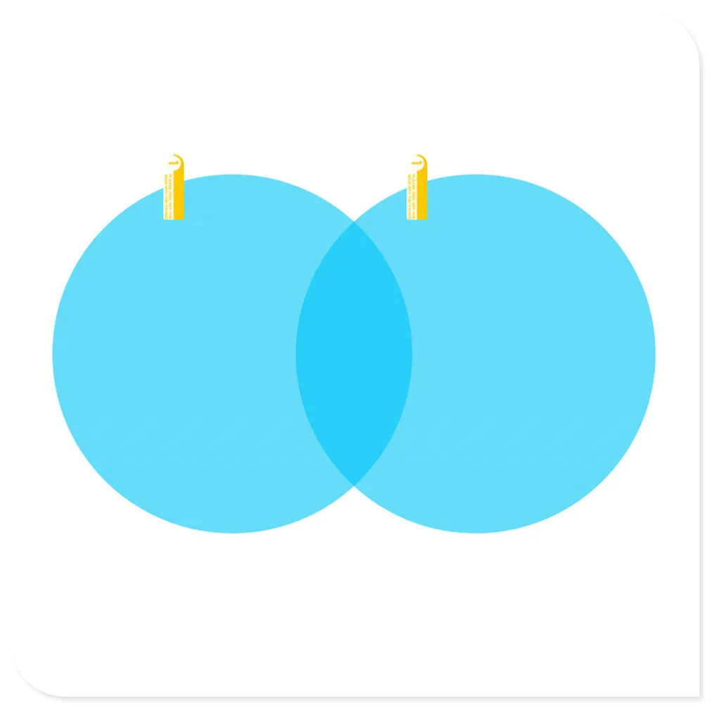 

2 шт. Автомобильная непромокаемая пленка зеркало заднего вида Защитная Для Ford Falcon Everest S-MAX Escort SVT Reflex Freestar F150