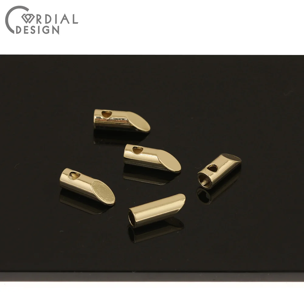 

Cordial Design 100Pcs 5*14MM Jewelry Accessories/Cylinder Shapes/End Of Rope/Hand Made/DIY Bracelet Making/Jewelry Findings